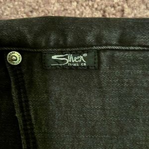 Black silver jeans size 18